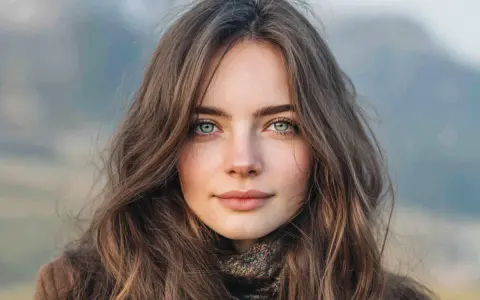 Brunetka z zielonymi oczami. Jaki kolor włosów pasuje do zielonych oczu? Zapytaj, a zobaczysz, że brązowe włosy pięknie podkreślają tę barwę tęczówek.